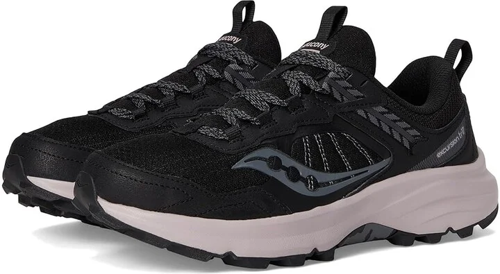 Saucony Excursion TR17 Women's Running Shoes Black/Woodrose : 7.5 D - Wide, Textile