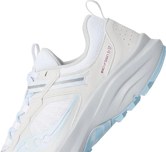 Saucony Excursion TR17 Women's Running Shoes White/Dream : 12 B - Medium, Textile - Image 7