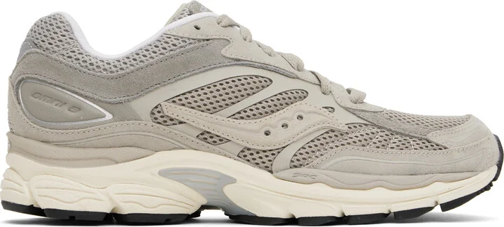 Saucony Gray ProGrid Omni 9 Premium Sneakers