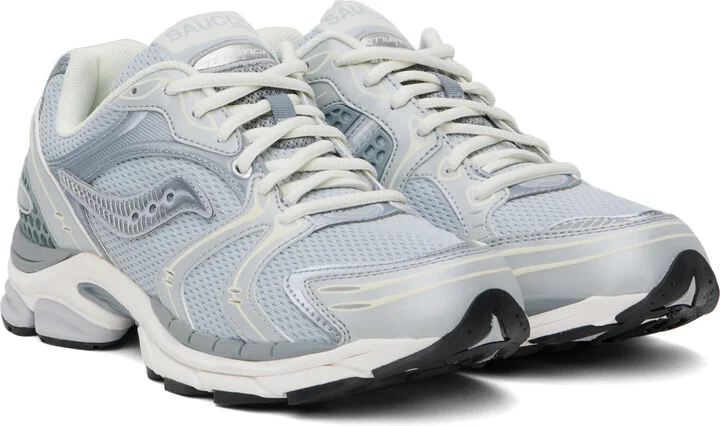 Saucony Gray ProGrid Triumph 4 Sneakers - Image 4