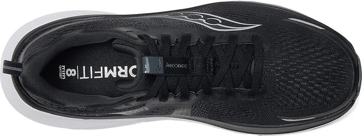 Saucony Guide 18 Men's Running Shoes Black/White : 11.5 D - Medium, Rubber - Image 2