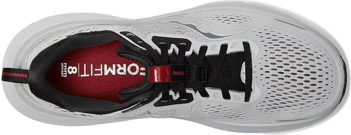 Saucony Guide 18 Men's Running Shoes Cloud/Black : 9.5 D - Medium, Rubber - Image 2