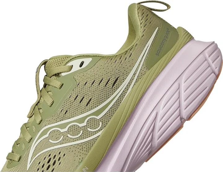 Saucony Guide 18 Women's Running Shoes Hemlock/Bloom : 12 B - Medium, Leather - Image 7
