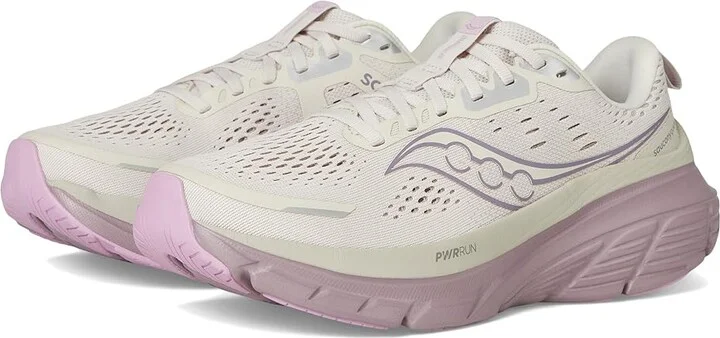 Saucony Guide 18 Women's Running Shoes Moon/Quail : 9 D - Wide, Leather