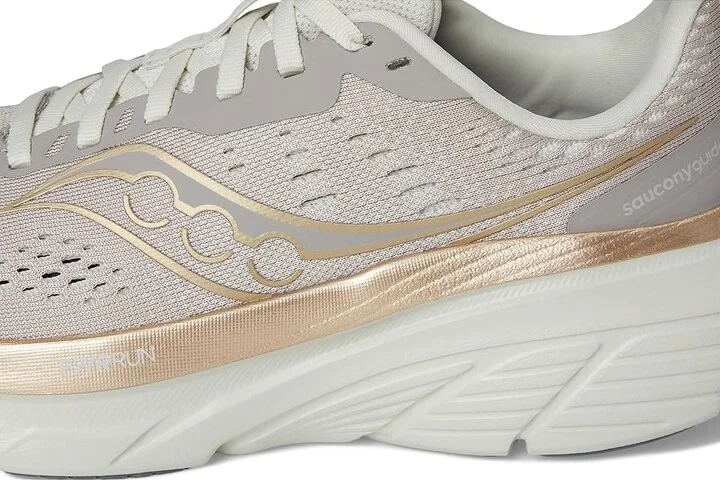 Saucony Guide 18 Women's Running Shoes Oat/Quartz : 10 B - Medium, Leather - Image 7