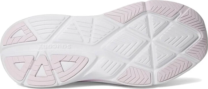 Saucony Guide 18 Women's Running Shoes White/Fuchsia : 9 B - Medium, Leather - Image 3