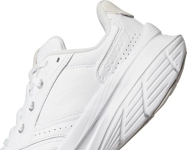 Saucony Guide Metro Women's Running Shoes White : 6 B - Medium, Leather/Rubber - Image 7
