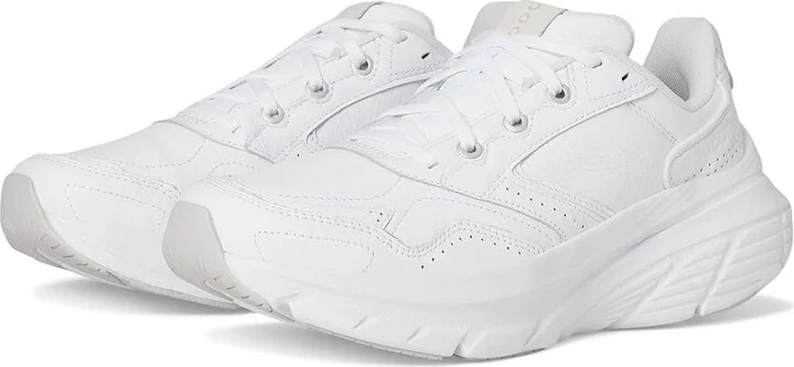 Saucony Guide Metro Women's Running Shoes White : 6 B - Medium, Leather/Rubber