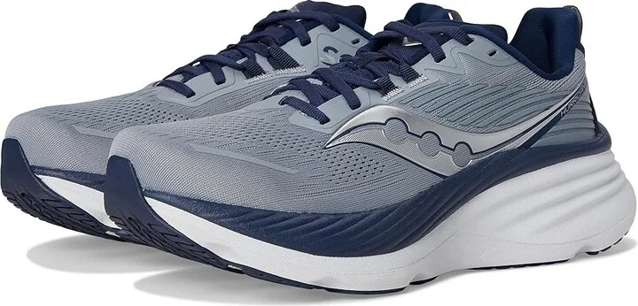 Saucony Hurricane 24 Men's Running Shoes Flint/Navy : 8.5 D - Medium, Textile