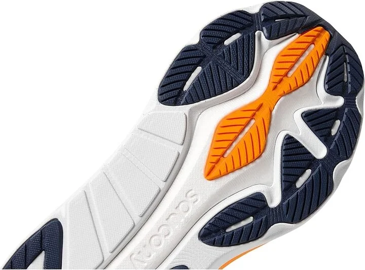 Saucony Hurricane 24 Men's Running Shoes Navy/Peel : 10.5 D - Medium, Textile - Image 6