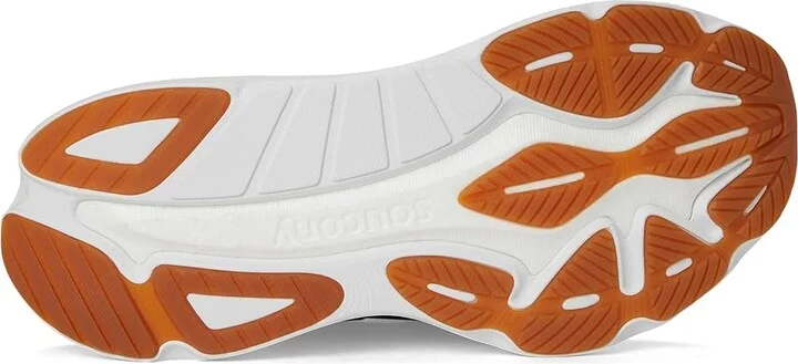 Saucony Hurricane 24 Men's Running Shoes White/Silver : 13 D - Medium, Textile - Image 3