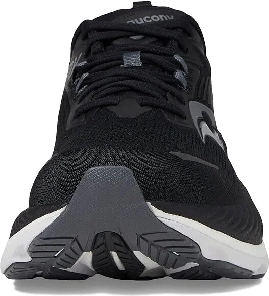 Saucony Hurricane 24 Women's Running Shoes Black/Carbon : 6.5 D - Wide, Rubber/Textile - Image 3