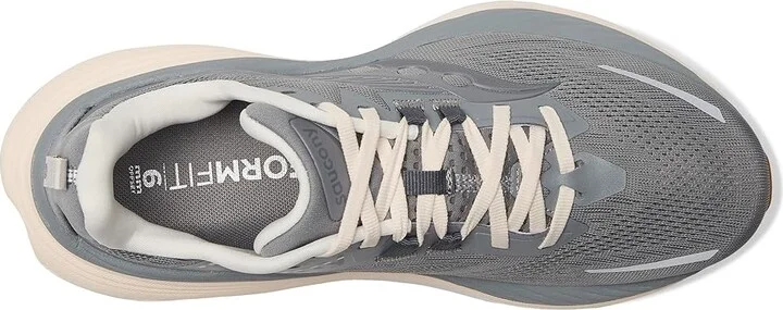 Saucony Hurricane 24 Women's Running Shoes Cinder/Gum : 6.5 B - Medium, Rubber/Textile - Image 2