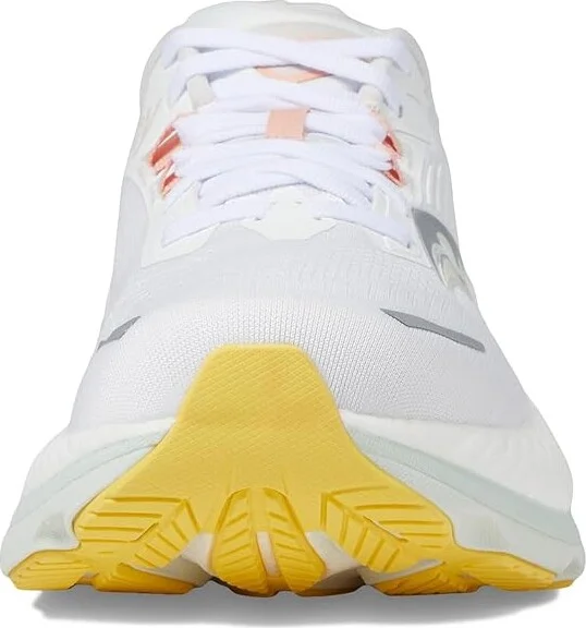 Saucony Hurricane 24 Women's Running Shoes White/Foam : 9 B - Medium, Rubber/Textile - Image 3