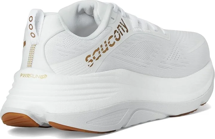 Saucony Hurricane 24 Women's Running Shoes White/Gold : 11 B - Medium, Rubber/Textile - Image 4