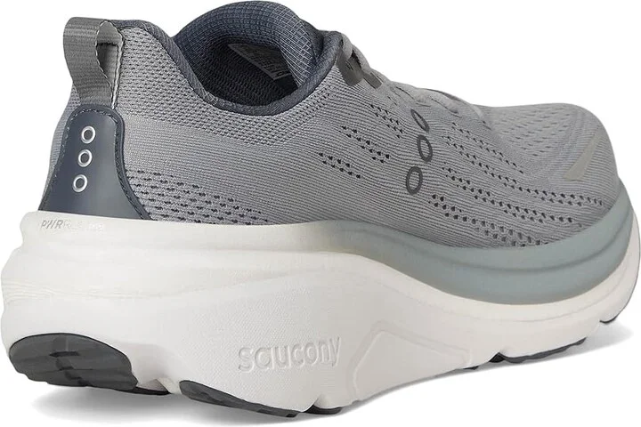 Saucony Hurricane 25 Men's Running Shoes Cinder/Shadow : 14 D - Medium, Leather - Image 4