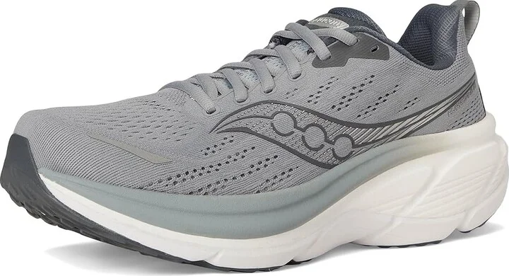 Saucony Hurricane 25 Men's Running Shoes Cinder/Shadow : 14 D - Medium, Leather - Image 5