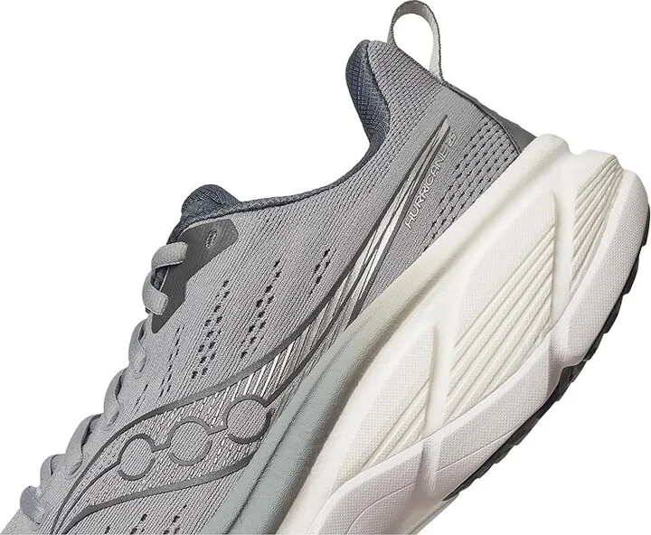 Saucony Hurricane 25 Men's Running Shoes Cinder/Shadow : 14 D - Medium, Leather - Image 7