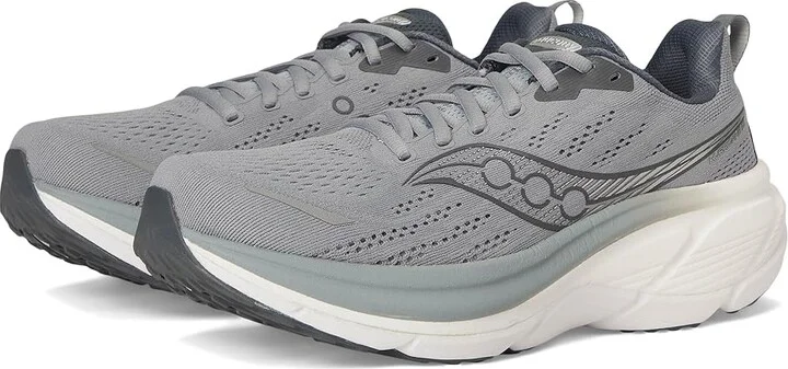 Saucony Hurricane 25 Men's Running Shoes Cinder/Shadow : 14 D - Medium, Leather