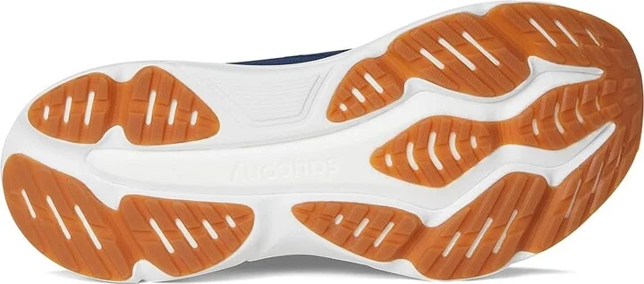 Saucony Hurricane 25 Men's Running Shoes Navy/Cloud : 13 D - Medium, Leather - Image 3