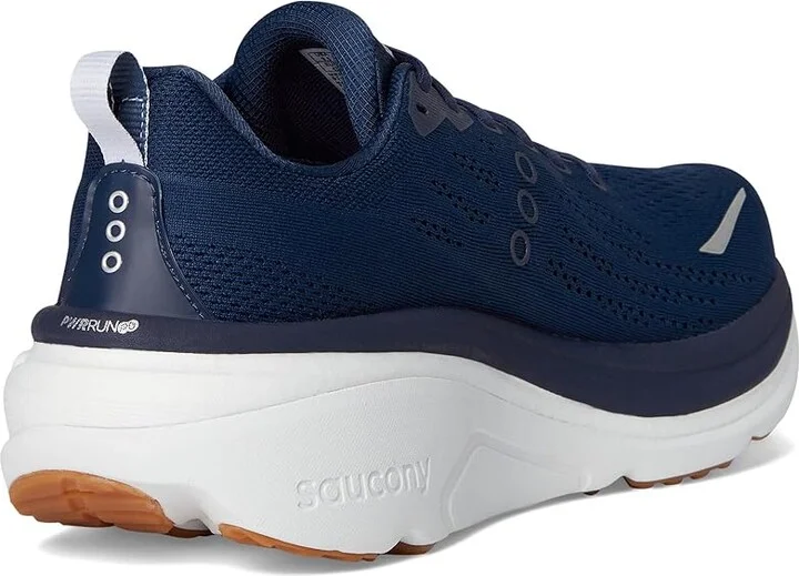 Saucony Hurricane 25 Men's Running Shoes Navy/Cloud : 13 D - Medium, Leather - Image 4