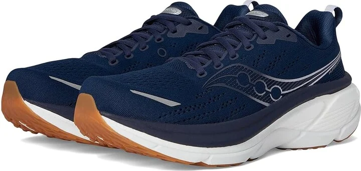 Saucony Hurricane 25 Men's Running Shoes Navy/Cloud : 13 D - Medium, Leather