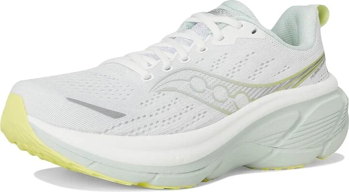 Saucony Hurricane 25 Women's Running Shoes White/Mist : 10 B - Medium, Leather - Image 5