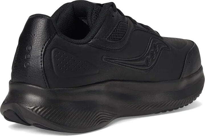 Saucony Integrity Metro Men's Running Shoes Triple Black : 10.5 EE - Wide, Leather - Image 4