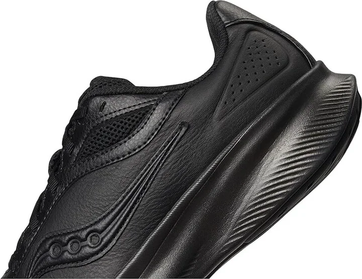 Saucony Integrity Metro Men's Running Shoes Triple Black : 10.5 EE - Wide, Leather - Image 7