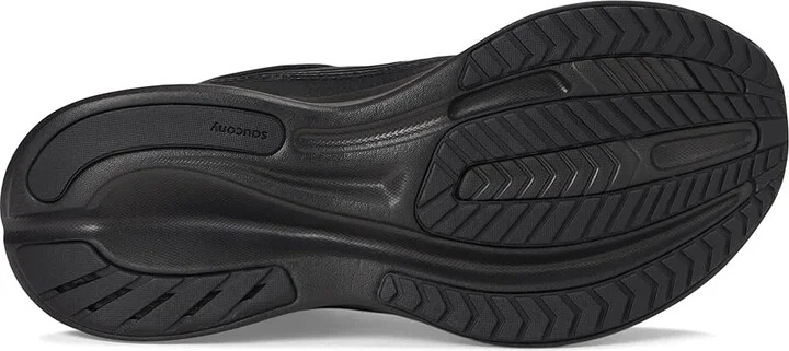 Saucony Integrity Metro Women's Running Shoes Triple Black : 7 D - Wide, Leather/Textile - Image 3