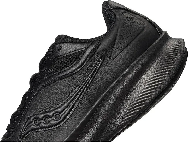 Saucony Integrity Metro Women's Running Shoes Triple Black : 7 D - Wide, Leather/Textile - Image 7
