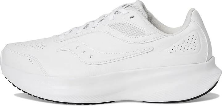 Saucony Integrity Metro Women's Running Shoes White : 6 D - Wide, Leather/Textile - Image 6