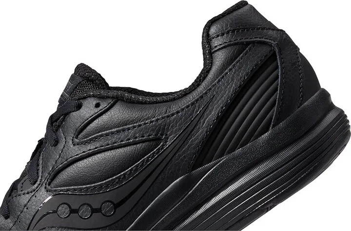 Saucony Integrity Walker 3 Men's Shoes Black : 7 D - Medium, Synthetic/Leather - Image 4