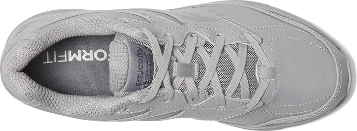 Saucony Integrity Walker 3 Women's Shoes Grey : 5 B - Medium, Leather - Image 2