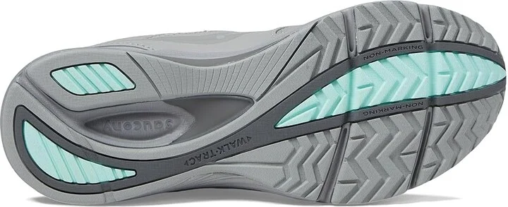Saucony Integrity Walker 3 Women's Shoes Grey : 5 B - Medium, Leather - Image 3