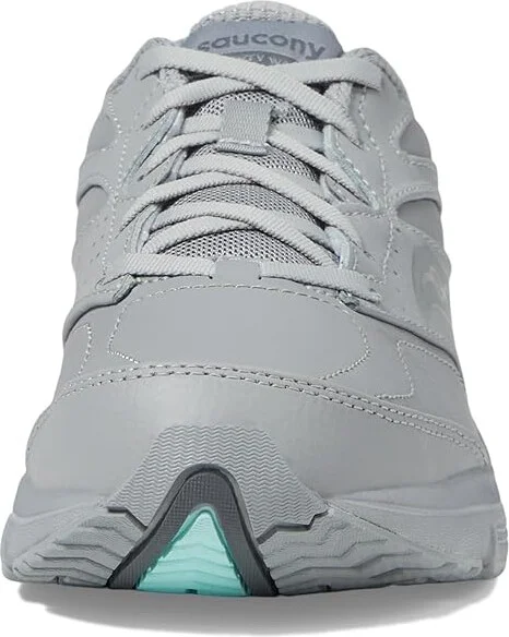 Saucony Integrity Walker 3 Women's Shoes Grey : 5 B - Medium, Leather - Image 5