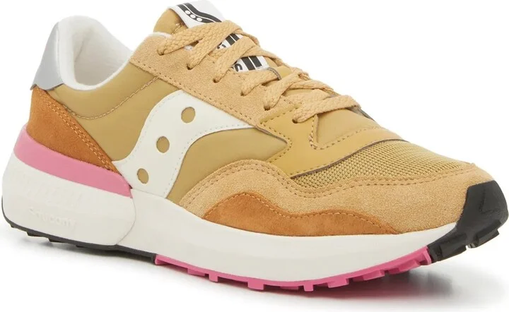 Tan Yellow/Cream/Pink
