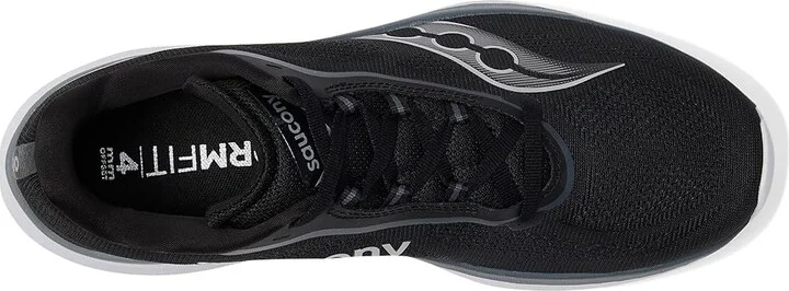 Saucony Kinvara 15 Men's Running Shoes Black/White : 11 D - Medium, Rubber - Image 2