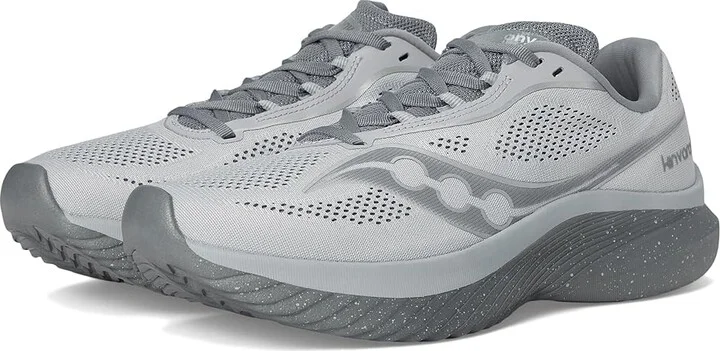 Saucony Kinvara 15 Men's Running Shoes Cloud/Cinder : 12.5 D - Medium, Rubber