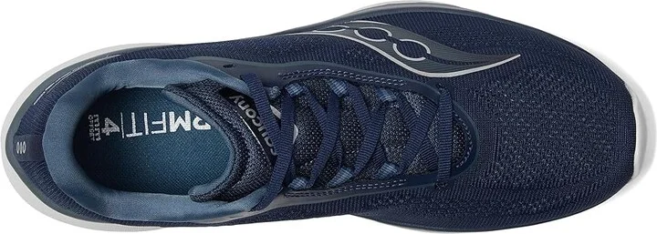 Saucony Kinvara 15 Men's Running Shoes Navy/Silver : 11.5 D - Medium, Rubber - Image 2