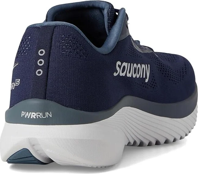 Saucony Kinvara 15 Men's Running Shoes Navy/Silver : 11.5 D - Medium, Rubber - Image 4
