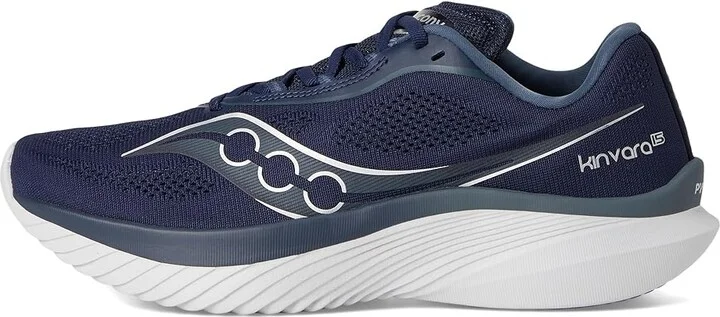 Saucony Kinvara 15 Men's Running Shoes Navy/Silver : 11.5 D - Medium, Rubber - Image 6