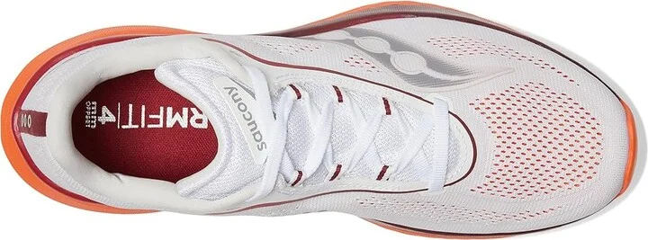 Saucony Kinvara 15 Men's Running Shoes White/Pepper : 14 D - Medium, Rubber - Image 2