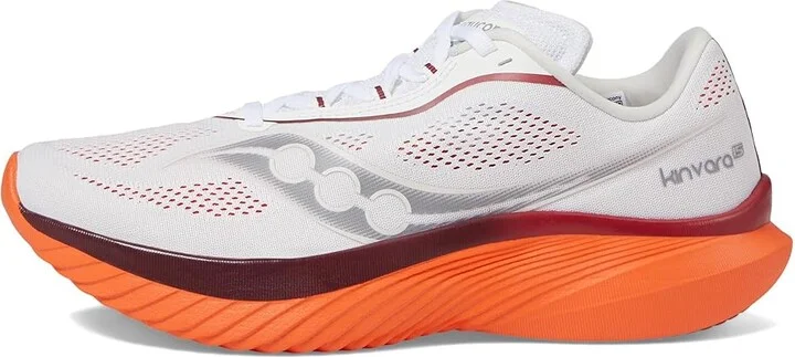 Saucony Kinvara 15 Men's Running Shoes White/Pepper : 14 D - Medium, Rubber - Image 5