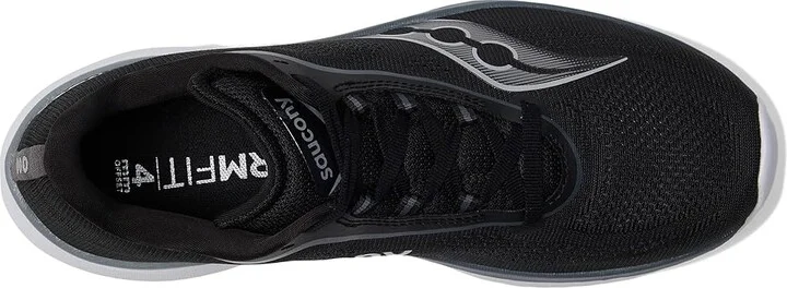 Saucony Kinvara 15 Women's Running Shoes Black/White : 8 B - Medium, Rubber - Image 2