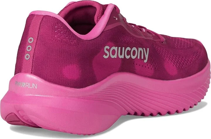 Saucony Kinvara 15 Women's Running Shoes Magenta : 6.5 B - Medium, Rubber - Image 4