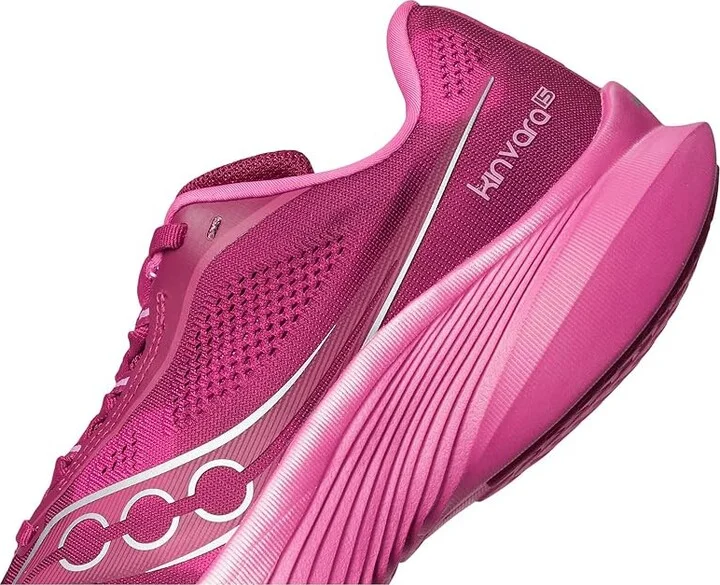 Saucony Kinvara 15 Women's Running Shoes Magenta : 6.5 B - Medium, Rubber - Image 7