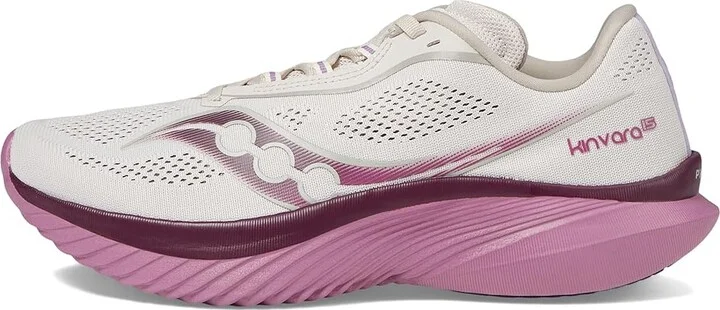 Saucony Kinvara 15 Women's Running Shoes Moon/Viola : 6.5 B - Medium, Rubber - Image 5