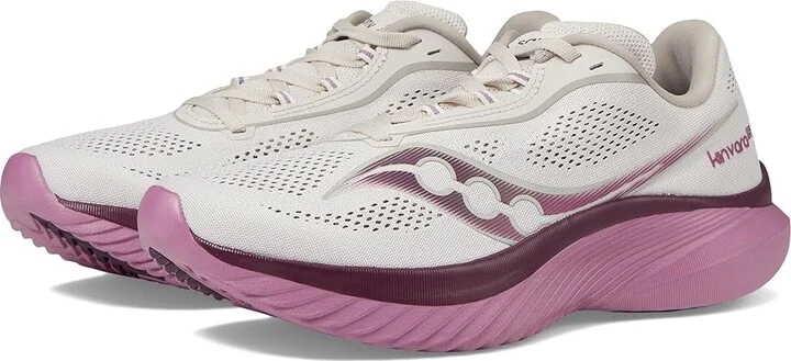Saucony Kinvara 15 Women's Running Shoes Moon/Viola : 6.5 B - Medium, Rubber