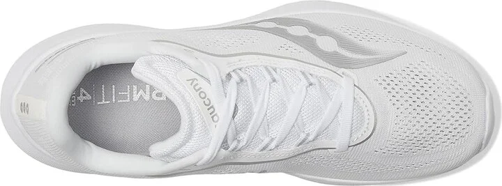 Saucony Kinvara 15 Women's Running Shoes White : 6.5 B - Medium, Rubber - Image 2